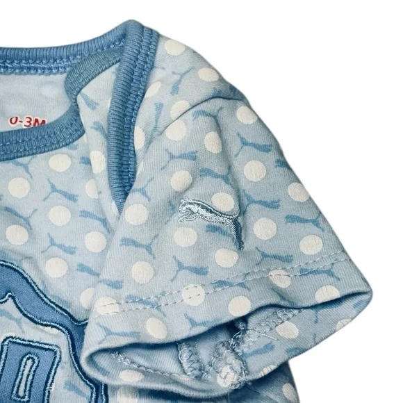 PUMA 🍼 Baby Boys 4-Piece Set – Size 0-3 Months 💙 - Picture 8 of 11